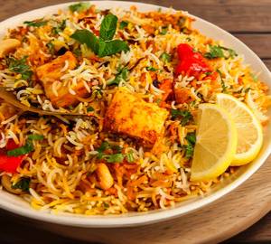 Special paneer biryani