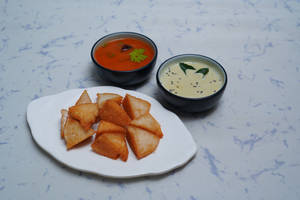 Fried Idli Sambar