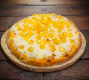 Sweet corn pizza