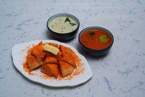 Fried Butter Podi Idli