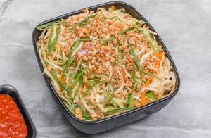 Veg burnt garlic noodles