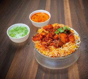 Chicken fry piece biryani Single 