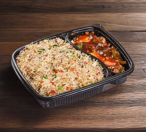 Fried Rice + Chicken Kasha