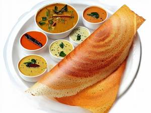 Rawa Cheese Plain Dosa