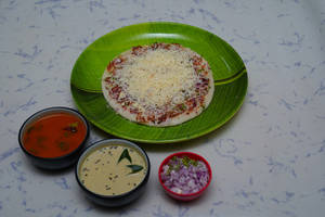 Cheese Onion Uttapam