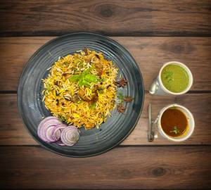 Chicken biryani [half]