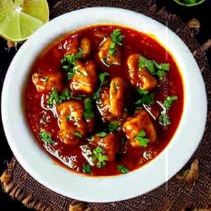 Baby corn Manchurian Gravy