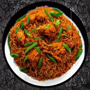 Chicken Hong Kong Combination Manchurian Rice