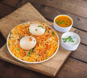 Egg biryani full