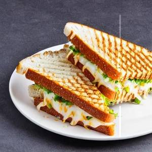 Simple Cheese Chutney Sandwich