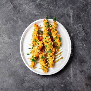 Crispy cottage cheese finger