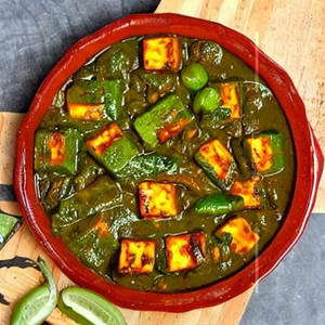 Paneer Chilly Green