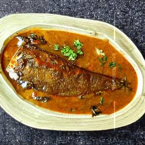Sweet Garlic Bhetki Fish     