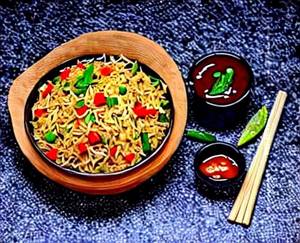 Veg Schezwan Fried Rice