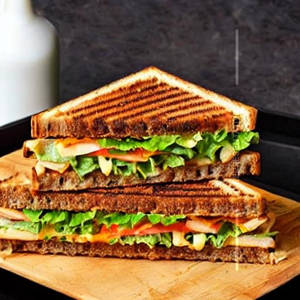 Peshwai Veg Cheese Grill Sandwich