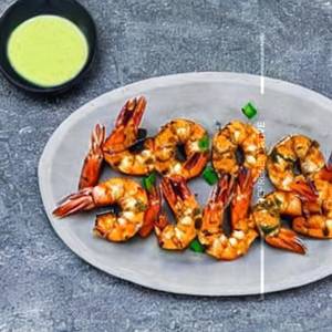 Chilli Garlic Tiger Prawns