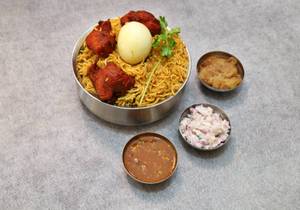 Chicken 65 biriyani