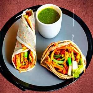 Chicken Boti Double Egg Roll