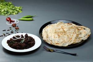 Half Beef Fry + 2 Porotta