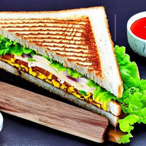 Club Veg Sandwich