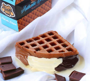 Triple Chocolate Waffle