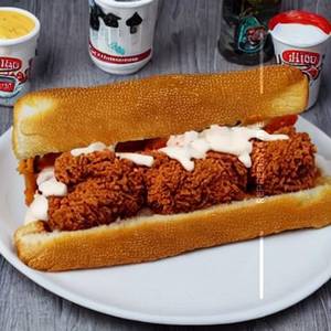 Texas fried chicken sub sandwich