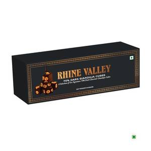 Rhine Valley Gianduja Cubes Extra Dark (6 Pcs) 72G