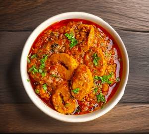 Soya chaap gravy