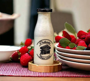 Exotic Strawberry Belgian Shake