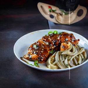 Grill Chicken In Garlic Pepper Sauce