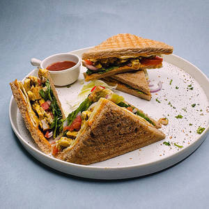 Grilled Chicken & Egg Sandwich