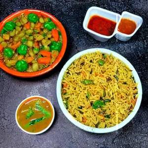 Veg Tiranga Rice