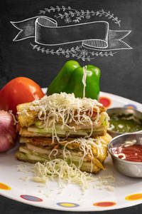 Veg Cheese Toast