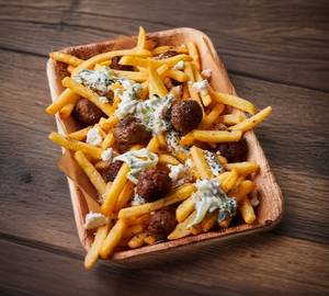 Loaded Falafel Fries
