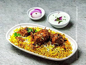 Mutton Tawa Biryani