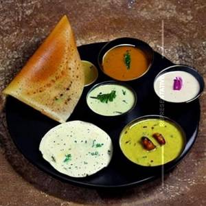 Butter Rava Sada Dosa