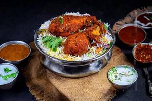 Chicken hydarbadi biriyani