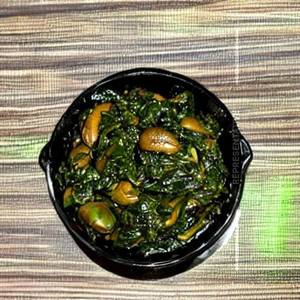 Mushroom Palak