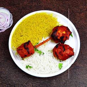 Boiled rice kabab
