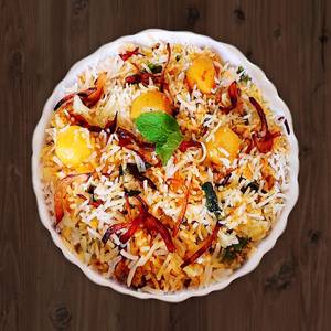 Dum Aloo Biryani