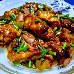Garlic chicken dry