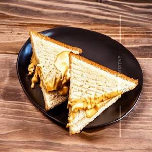 Peanut butter cheese sandwich