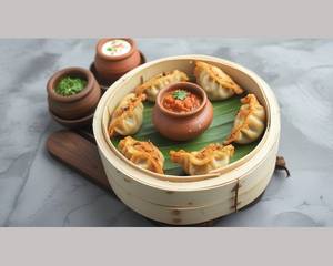 Chicken Fried Chatpata Momos