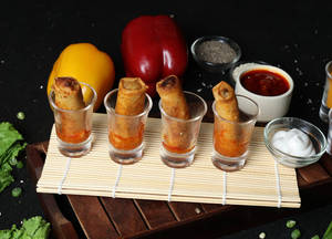 Chicken Kefir Lime Spring Roll