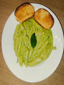 Non Veg Basil Pesto Pasta