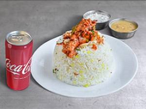 Kaayal Chicken Biryani  +  Coke 250 Ml