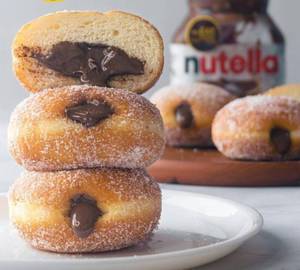 Nutella Filled Donut