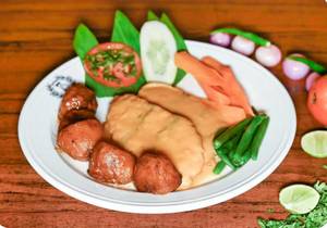 Grilled Bhetki with Sauce [2 Pcs]