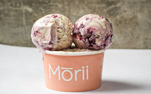 Blackberry Fennel Gelato