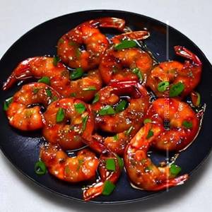 Prawns Crispy Garlic Honey Chilli